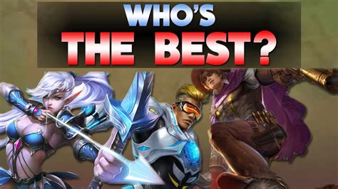 who is the strongest marksman in mobile legends